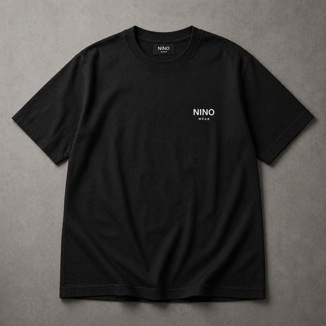 NINO Oversized T-Shirt – Black Edition