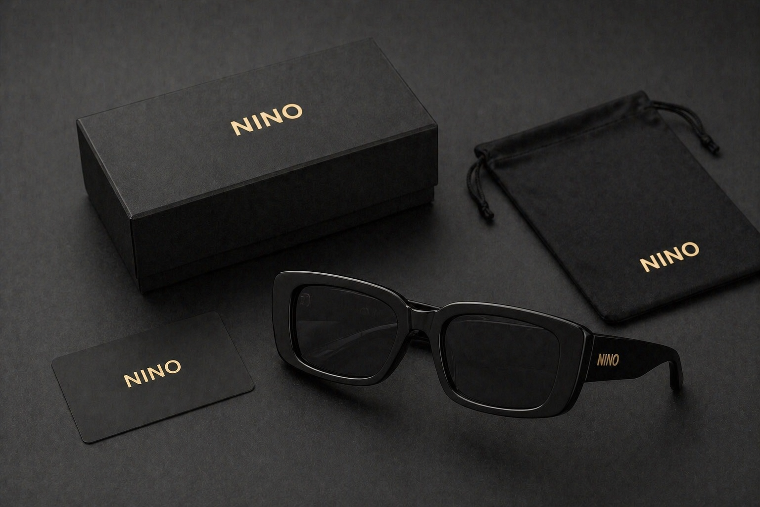 NINO Sunglasses – Black Edition