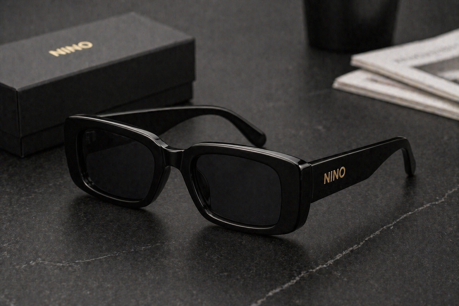 NINO Sunglasses – Black Edition